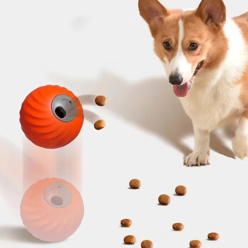 Revolutionary 2-in-1 Smart Dog Snack Shake Ball - The Ultimate Interactive Toy for Your Pet's Playtime and Dental Health!